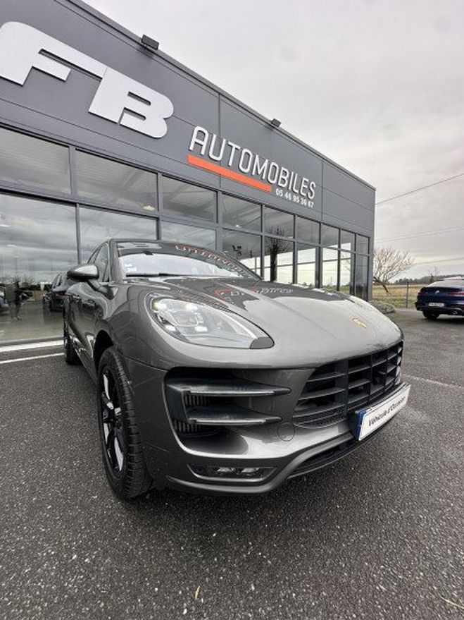 Porsche Macan (95B) 3.6 V6 400CH TURBO PDK Gris F de 2017