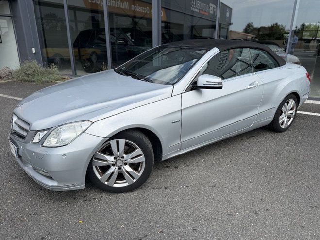 Mercedes Classe E CABRIOLET 220 CDI BE BA Gris C de 2011