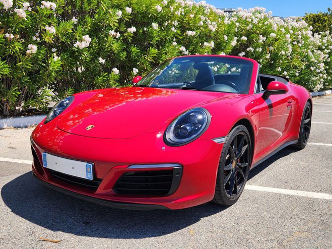 Porsche 911 (991) CARRERA 4S 3.0L 420 CH PDK 7 ROUGE CARMIN de 2016
