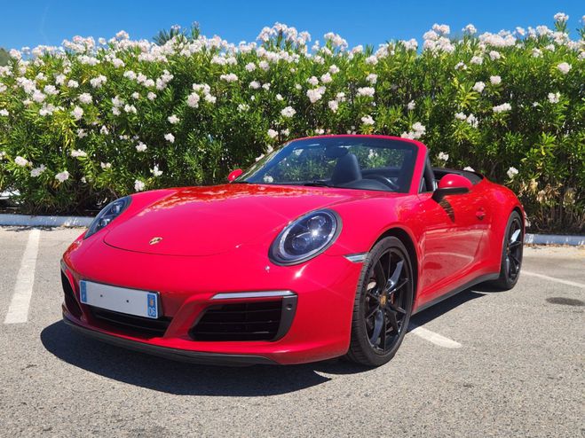 Porsche 911 (991) CARRERA 4S 3.0L 420 CH PDK 7 ROUGE CARMIN de 2016