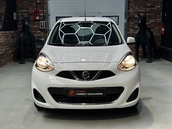 Nissan Micra 1.2 - 80 CVT Acenta Blanc de 2014