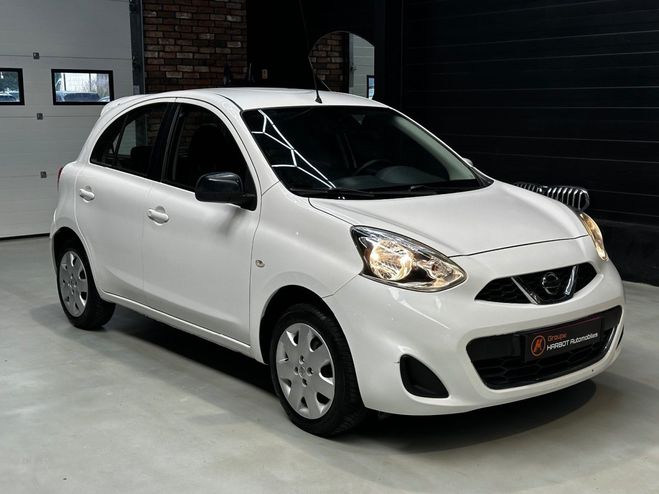 Nissan Micra 1.2 - 80 CVT Acenta Blanc de 2014