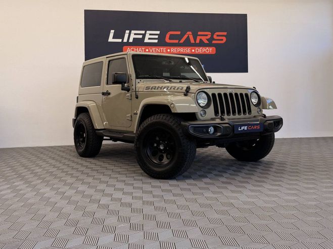 Jeep Wrangler 3.6 V6 284ch Sahara BVA, Entretien compl SABLE de 2017