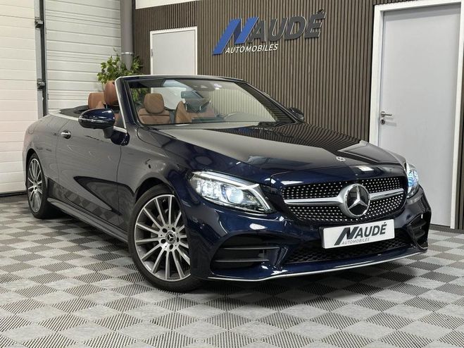 Mercedes Classe C 200 Cabriolet 9G-Tronic AMG Line - Origi BLEU FONCE de 2022