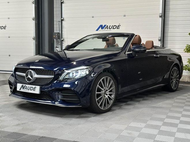 Mercedes Classe C 200 Cabriolet 9G-Tronic AMG Line - Origi BLEU FONCE de 2022