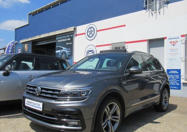 Volkswagen Tiguan 1.4 TSI 150CH CARAT EXCLUSIVE 4MOTION DS Gris de 2018