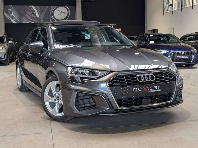 Audi A3 30TFSI SLline LED-NAVI-TOIT PANO-CRUISE Gris M�tallis� de 