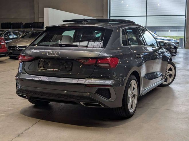 Audi A3 30TFSI SLline LED-NAVI-TOIT PANO-CRUISE Gris M�tallis� de 