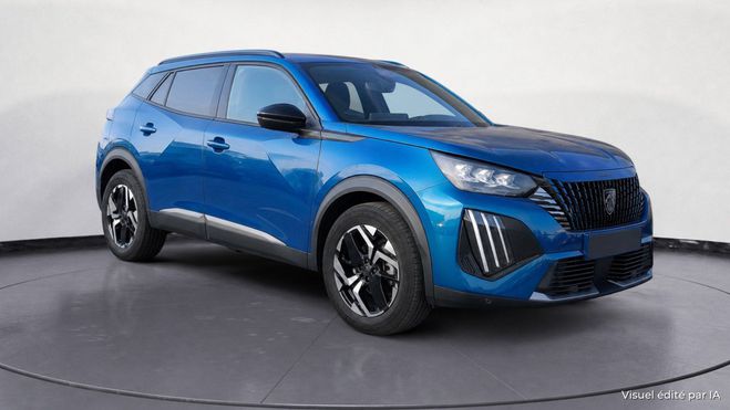 Peugeot 2008 1.2i Hybrid - 136 - BV e-DCS6 II Allure  Bleu Obsession de 2025