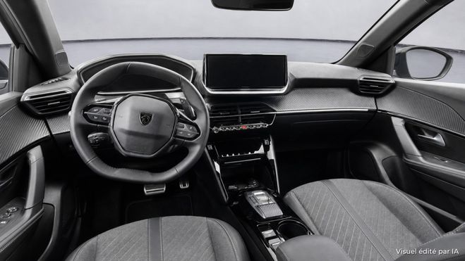 Peugeot 2008 1.2i Hybrid - 136 - BV e-DCS6 II Allure  Gris Artense de 2025