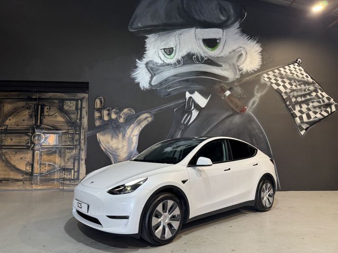 Tesla Model Y Grand Autonomie Dual Motor AWD SOH 93% 1 Blanc de 2022