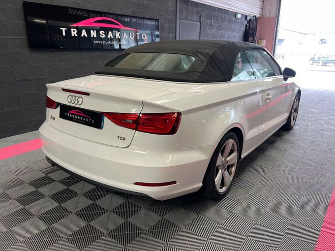 Audi A3 CABRIOLET 2.0 TDI 150 CV Ambition - Si�g Blanc de 2014
