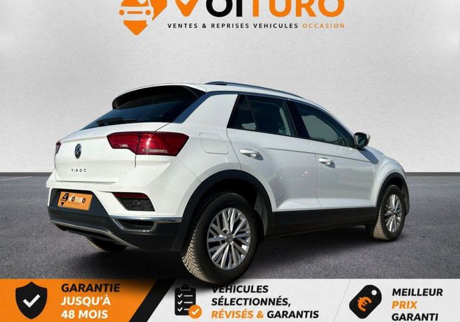 Volkswagen T Roc 1.0 TSI 115cv LOUNGE CAMERA CARPLAY GARA Blanc de 2018