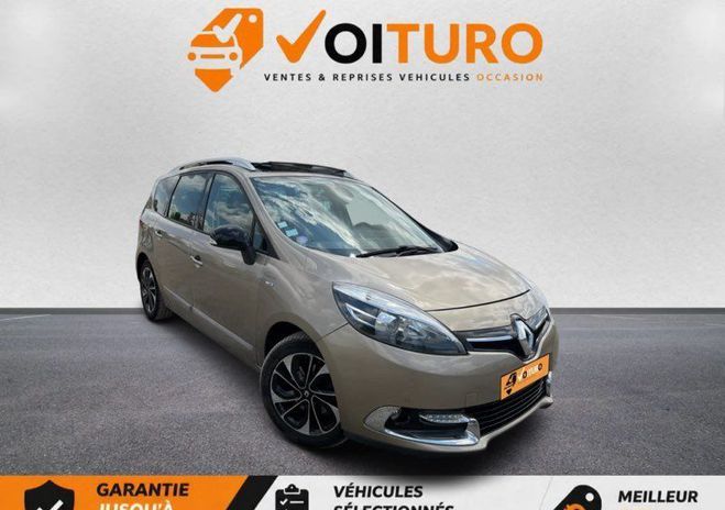 Renault Grand Scenic Phase 2 1.2 TCe BOSE 131 cv,Toit ouvrant Beige de 2016