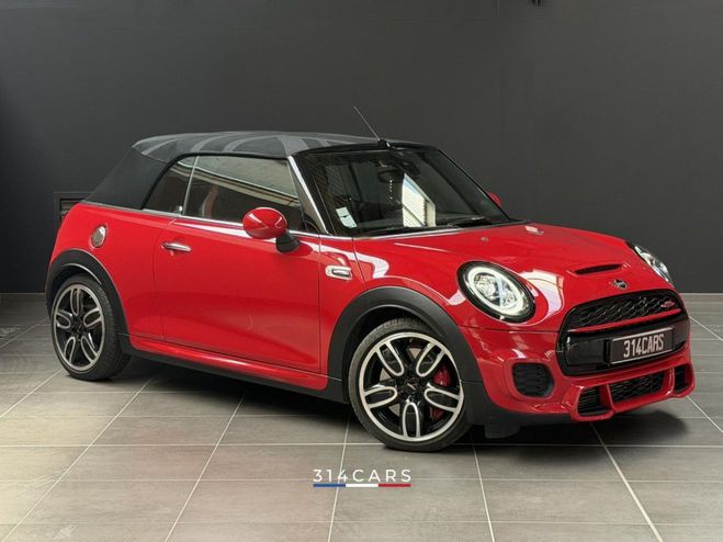 Mini Cooper John Works Cabriolet 231 cv - BVA ROUGE de 2019