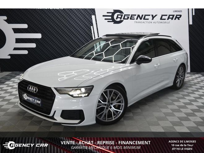 Audi A6 S Line - 299ch Quattro - Toit ouvrant Lu BLANC de 2023