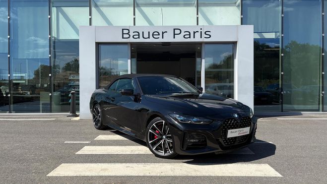 BMW Serie 4 CABRIOLET G23 Cab 420i 184 ch BVA8 M Spo Noir de 2023