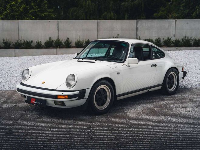 Porsche 911 Carrera 3.2 Grand Prix White Service Doc Blanc de 