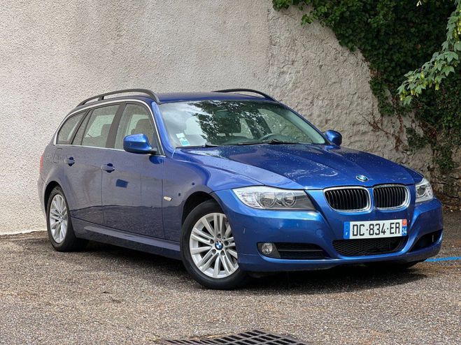 BMW Serie 3 118d 2.0 143 ch Bleu de 2009