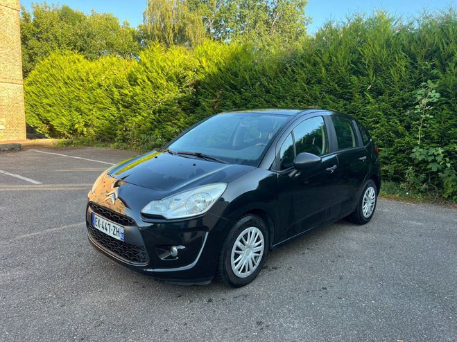 Citroen C3 (Financement possible) 1.4 HDi 70cv FAP  Noir de 2012