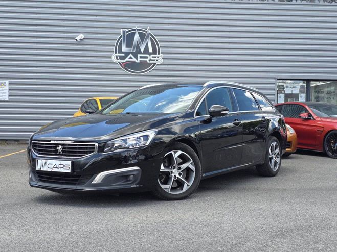 Peugeot 508 SW 2.0 BlueHDi 180 EAT6 Allure PHASE 2 NOIR de 2017