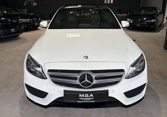 Mercedes Classe C 220 D 7G TRONIC SPORTLINE PACK AMG 170 C Blanc de 2014