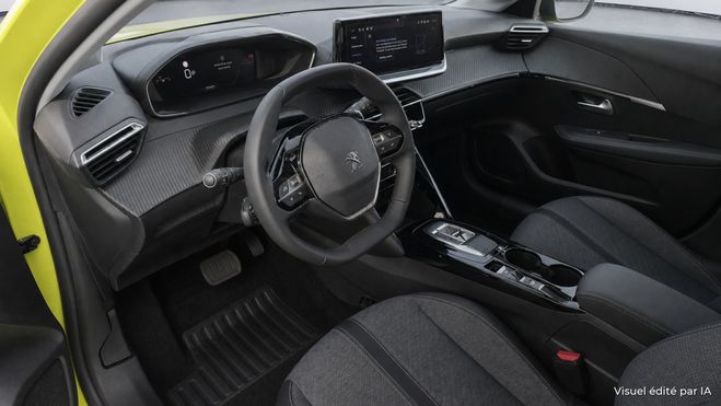 Peugeot 208 1.2i Hybrid - 100 - BV e-DCS6 II Allure  Jaune Agueda de 2024