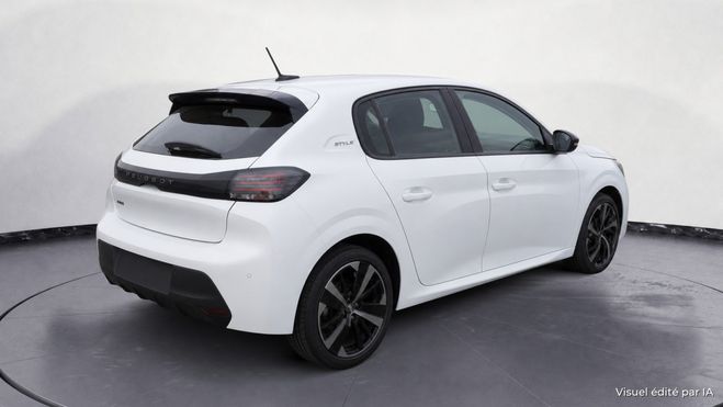 Peugeot 208 1.2i 12V S&S - 100 II 2019 BERLINE Style Blanc Ok�nite de 2025