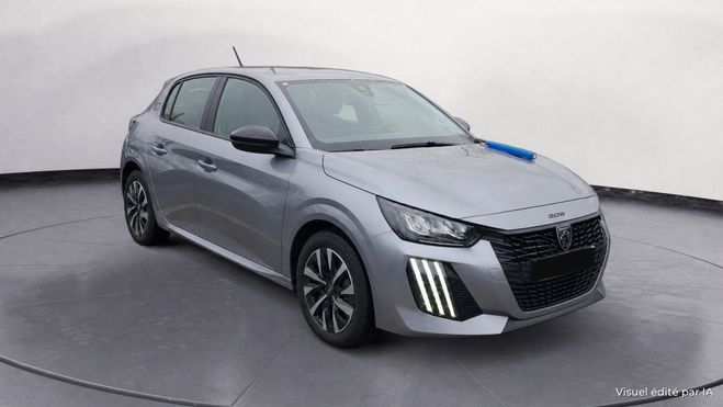 Peugeot 208 1.2i Hybrid - 100 - BV e-DCS6 II Allure  Gris Artense de 2025