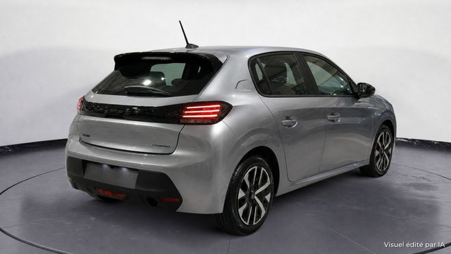 Peugeot 208 1.2i Hybrid - 100 - BV e-DCS6 II E Activ Gris Artense de 2023