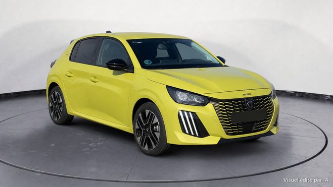 Peugeot 208 1.2i Hybrid - 100 - BV e-DCS6 II Allure  Jaune Agueda de 2025