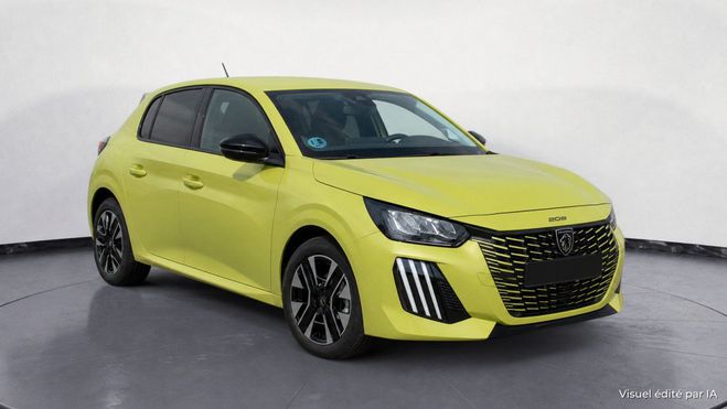 Peugeot 208 1.2i Hybrid - 100 - BV e-DCS6 II Allure  Jaune Agueda de 2025