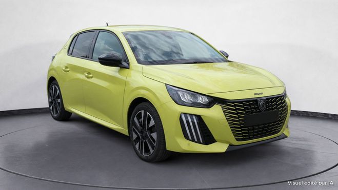 Peugeot 208 1.2i Hybrid - 100 - BV e-DCS6 II Allure  Jaune Agueda de 2024