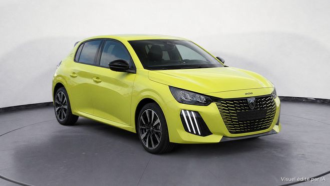 Peugeot 208 1.2i Hybrid - 100 - BV e-DCS6 II Allure  Jaune Agueda de 2024