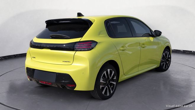 Peugeot 208 1.2i Hybrid - 100 - BV e-DCS6 II Allure  Jaune Agueda de 2024