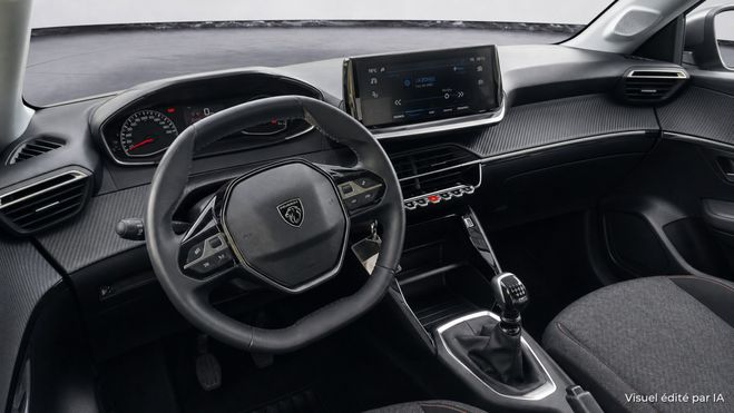 Peugeot 208 1.2i 12V S&S - 100 II 2019 BERLINE Style Gris Artense de 2025