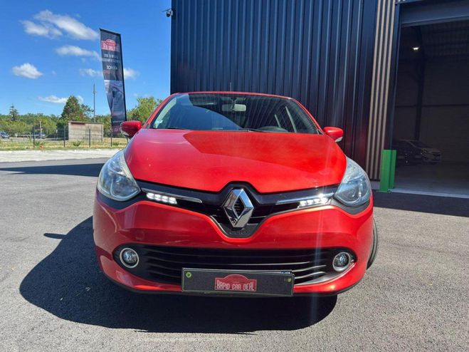 Renault Clio 1.5 dCi - 75 IV BERLINE Zen PHASE 1 ROUGE FONCE de 2014