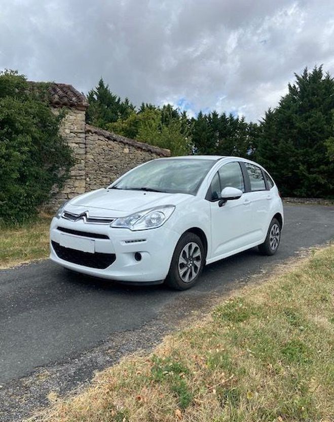 Citroen C3 puretech 82 confort Blanc de 2016