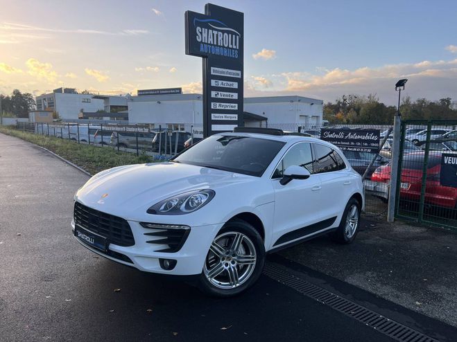 Porsche Macan 3.0 V6 258ch S Diesel PDK Bo�teAuto GPS  BLANC de 2014