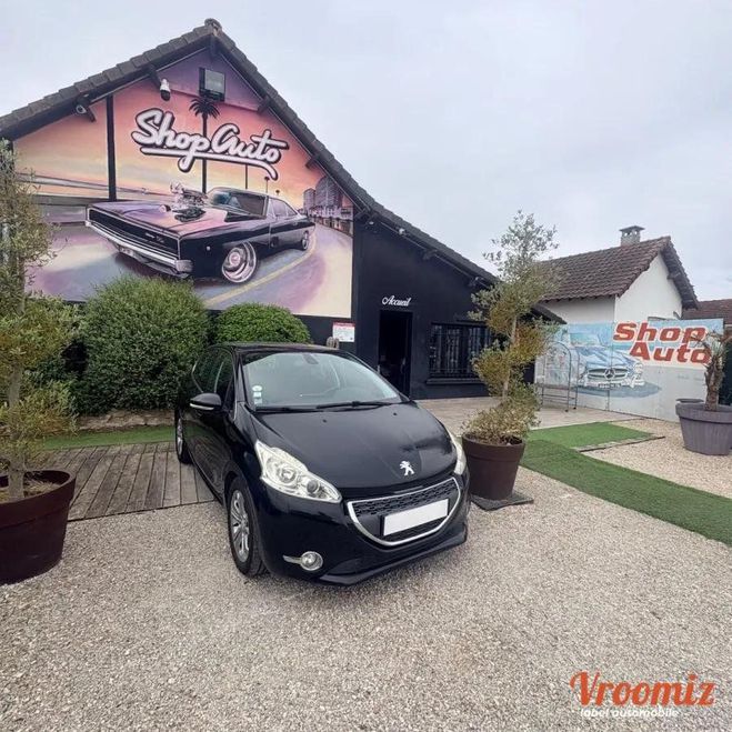 Peugeot 208 GENERATION-I 1.6 E-HDI 90 ALLURE Noir de 2012