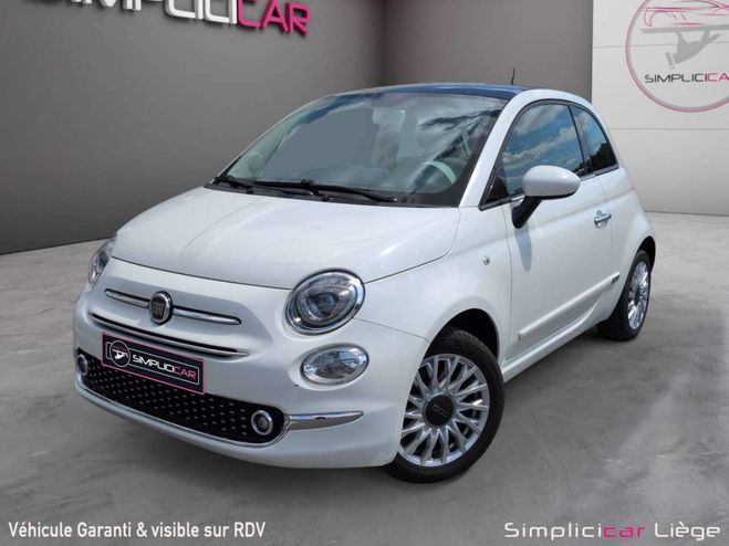 Fiat 500 1.2i Lounge Blanc de 