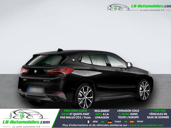 BMW X2 sDrive 20i 178 ch BVA Noir M�tallique de 2021
