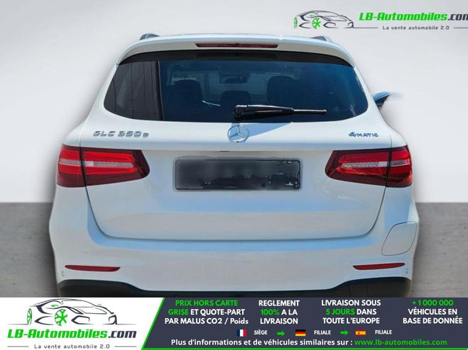 Mercedes GLC 350 e BVA 4Matic Blanc de 2017