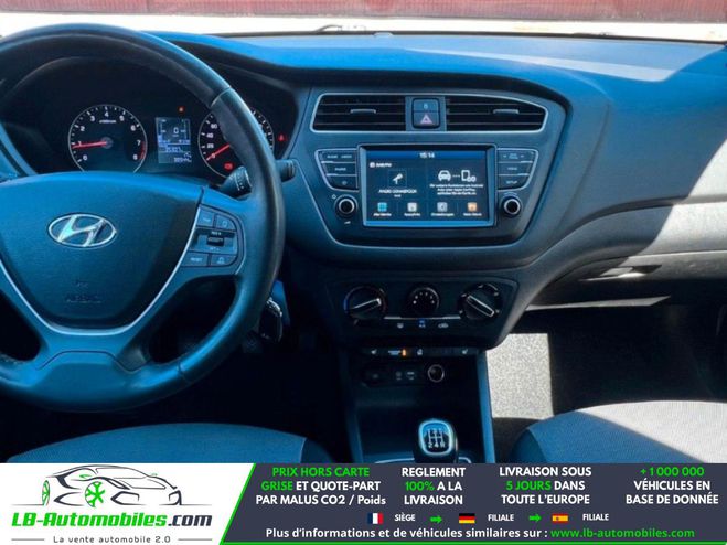Hyundai I20 1.2 84 Bleu M�tallique de 2019
