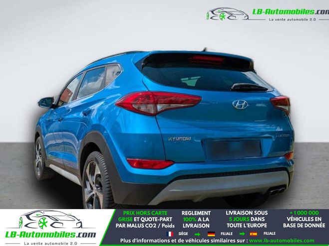 Hyundai Tucson 1.6 T-GDi 177 2WD BVM Bleu M�tallique de 2017