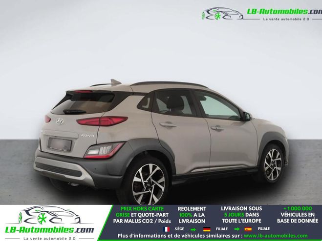 Hyundai Kona 1.0 T-GDi 120 Hybrid 48V BVA Gris de 2023