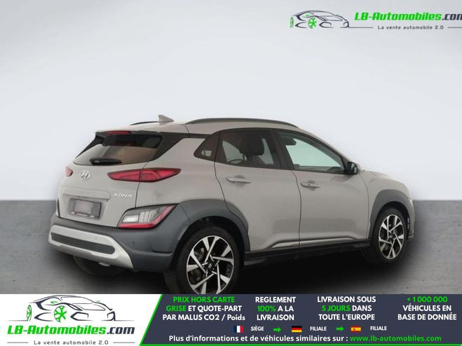 Hyundai Kona 1.0 T-GDi 120 Hybrid 48V BVA Gris de 2023