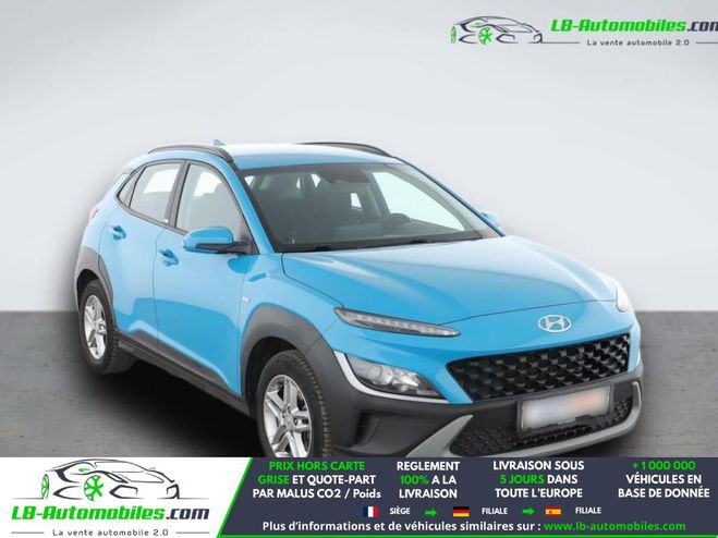 Hyundai Kona 1.0 T-GDi 120 Hybrid 48V BVM Bleu de 2021