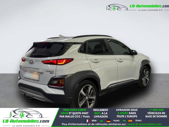 Hyundai Kona 1.6 T-GDi 177 4WD BVA Blanc M�tallique de 2020