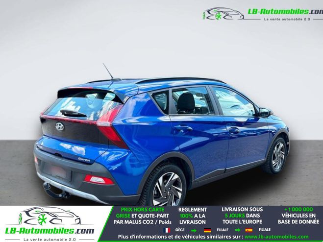 Hyundai Bayon 1.0 T-GDi 100 BVA Hybrid 48V Bleu M�tallique de 2021